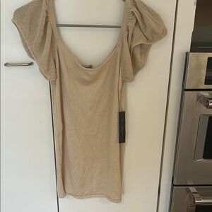 Elie Tahari Cream Knit Fabric